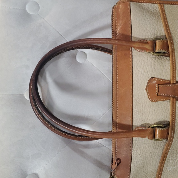 Vintage dooney & Bourke allweather  large top handle satchel crossbody bag - Picture 4 of 16